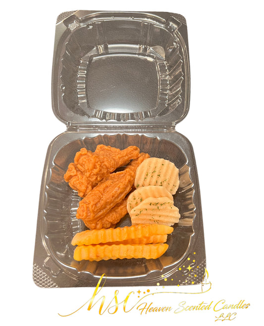 Heaven Winglets, French Fries with a side of Chips Wax Melt