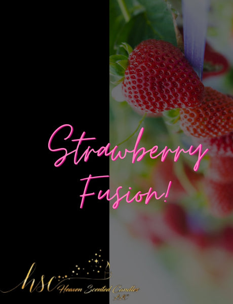 Strawberry Fusion Fragrance Oil – Heaven Scented Candles LLC